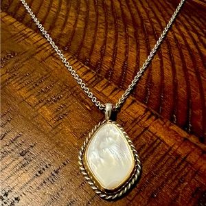 James Avery Alessandra Collection Mother of Pearl Pendant